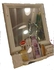 Bathroom Mirrors With Toothbrush Organizer Rack