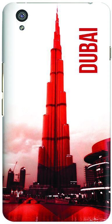 Stylizedd OnePlus X Slim Snap Case Cover Matte Finish - Dubai - The Burj