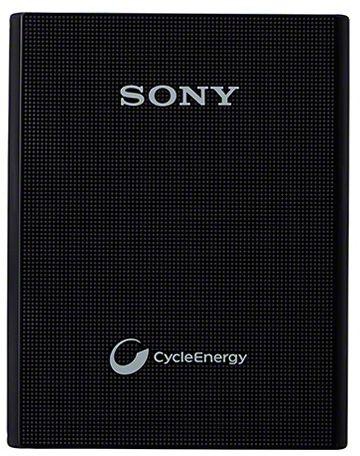 Sony Power Bank 3400mAh Portable Charger, Black , CP-V3B/B