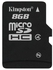 بطاقة الذاكرة كينجستون SDC4 سعة 8 جيجا كلاس 4 مايكرو اس دي اتش سي