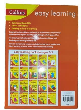 Counting Ages 3-5, Collins Easy Learning