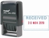 Trodat Printy 4750 Self Inking Dater Stamp "RECEIVED"