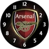 Arsenal FC Custom Branded Aluminium Wall Clock
