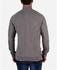 Town Team Buttoned Collar Two Side Pockets Sweatshirt - Grey