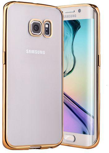 Back case for Samsung Galaxy S7 Edge silicone transparent ultra-thin cover plating soft shell