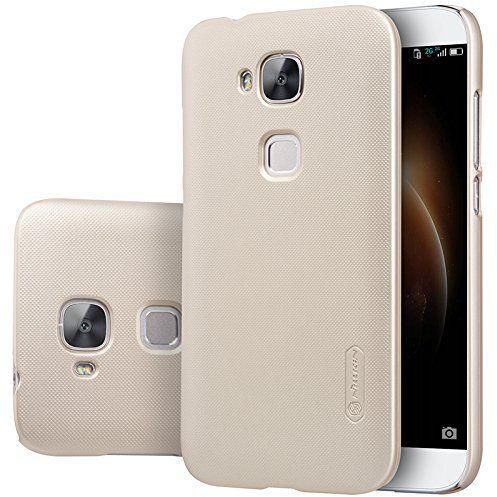 Nillkin Frosted Back Cover For Huawei G8 / Screen Protector Included / Gold