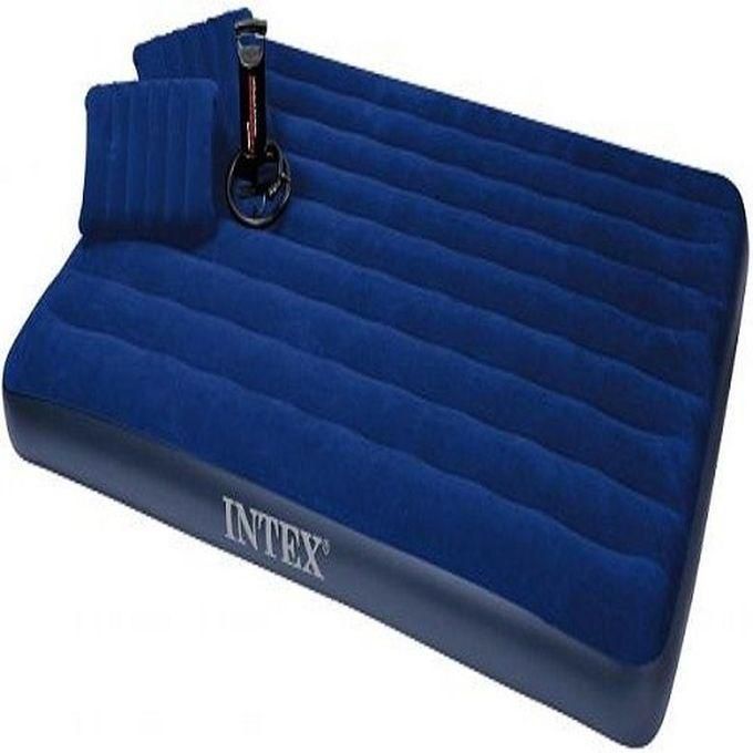 Intex Inflatable Airbeds With High Output Hand Pump And Inflatable Pillow Intex 68765