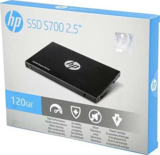 HP S700 2.5" 120GB SATA III 3D NAND Internal Solid State Drive (SSD) | 2DP97AA