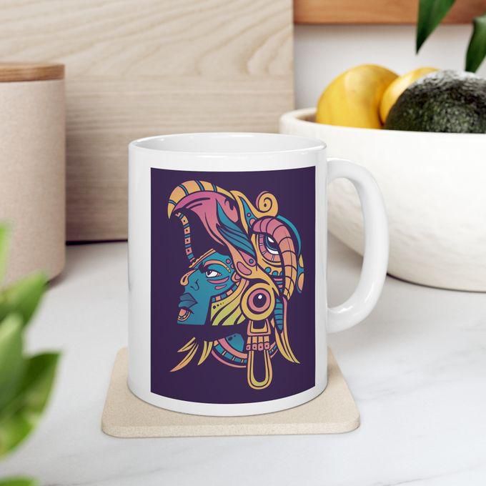 Huichol Warrior Mug