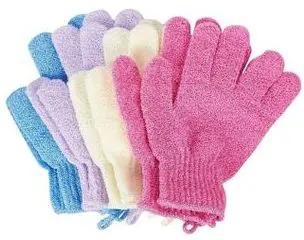 Generic 4 Pair Exfoliating Gloves For Body Scrub