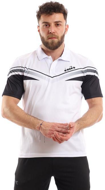Diadora Sportive Men Polo Shirt - White