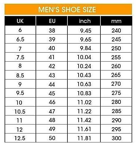 wish shoe size chart - Part.tscoreks.org