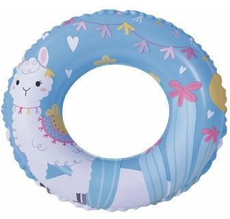 Inflatable Alpaca Swimming Ring One Size