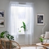 TERESIA Sheer curtains, 1 pair, white, 145x300 cm - IKEA