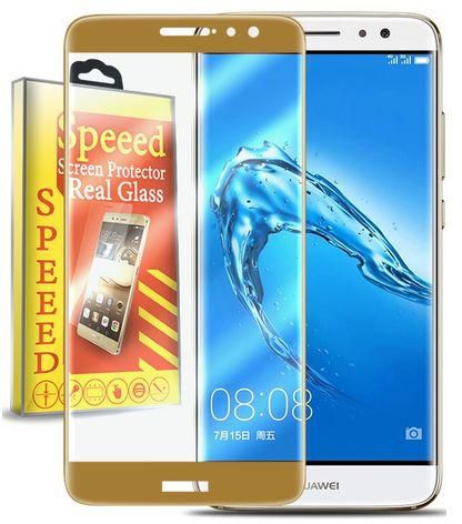 Speeed Real Curved Glass Screen Protector For Huawei Nova Plus - Gold