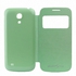 S-View Flip Cover Housing Battery Cover for Samsung Galaxy S4 mini I9190 I9192 - Green