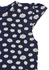 Baby Co. Blue Flowers Printed Dress With Head Band.