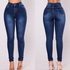 Smart High Waist Skinny Jean For Ladies- Blue