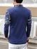 Fashion High End Sterling Floral Print Collar Solid Men's T Shirt