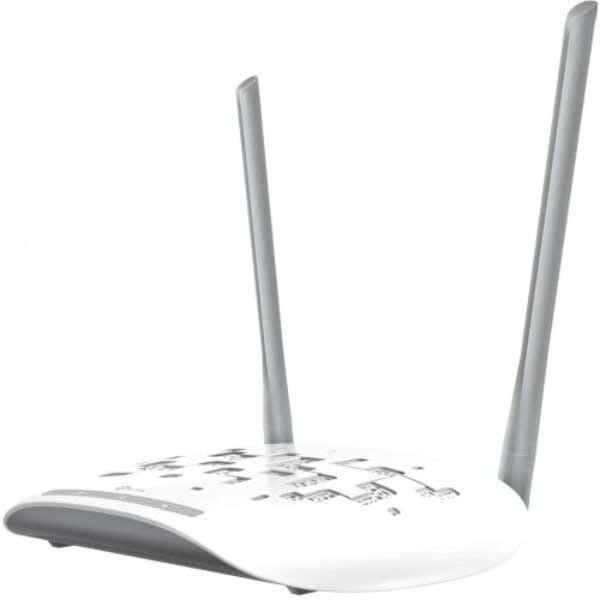 Get TP-Link TL-WA801N WiFi Access Point, N300 Wireless Bridge, 2.4Ghz 300Mbps - White with best offers | Raneen.com