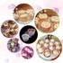[50 PCS/Lot] Butterfly Hollow Out Laser Cut Cupcake Wrappers Cake Topper White