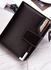 Multi-Card Position Foldable Wallet Black