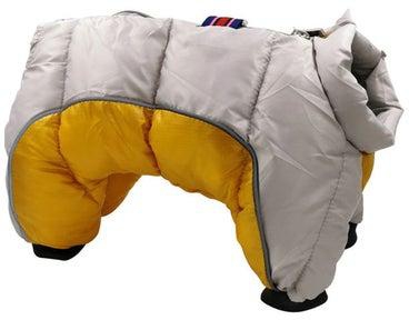Pet Dog Winter Jacket Beige/Yellow