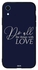 Skin Case Cover -for Apple iPhone XR Do All Things With Love Do All Things With Love