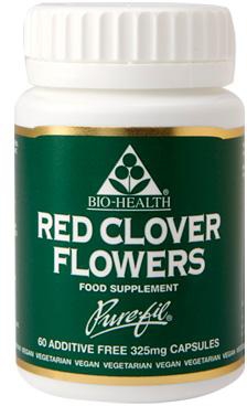 Bio Health Red Clover Flowers 325Mg 60 Caps