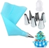 Fondant Repeated Use of Silk Flower Bag Mold To Make Cake Decorating Tools Mouth Set
