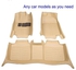 Cover Car Foot Mat/Floor/Rug/Carpet 3D Customized Leather Mat 3pcs