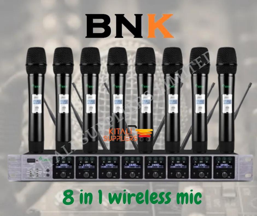 BNK Wireless Microphone 8 IN 1 wireless microphone