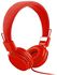 Adjustable Foldable Kid Wired Headband Earphone Headphones With Mic Stereo Bass