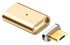 Magnetic Micro USB Converter Adapter Gold/Silver