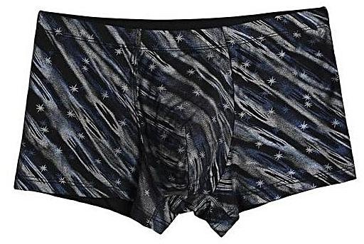 Sunweb Boxer Print Soft Medium Waist Daily Underwear Pack Of 1 ( Golden )