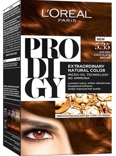 L'Oreal Paris Prodigy  Golden Chocolate Brown Hair Color - 60 ml price  from geantonline in UAE - Yaoota!