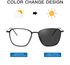 Photochromic Creative Square UV & Blue Light Blocking Glasses Filter Blue Ray Computer Game Sunlight
