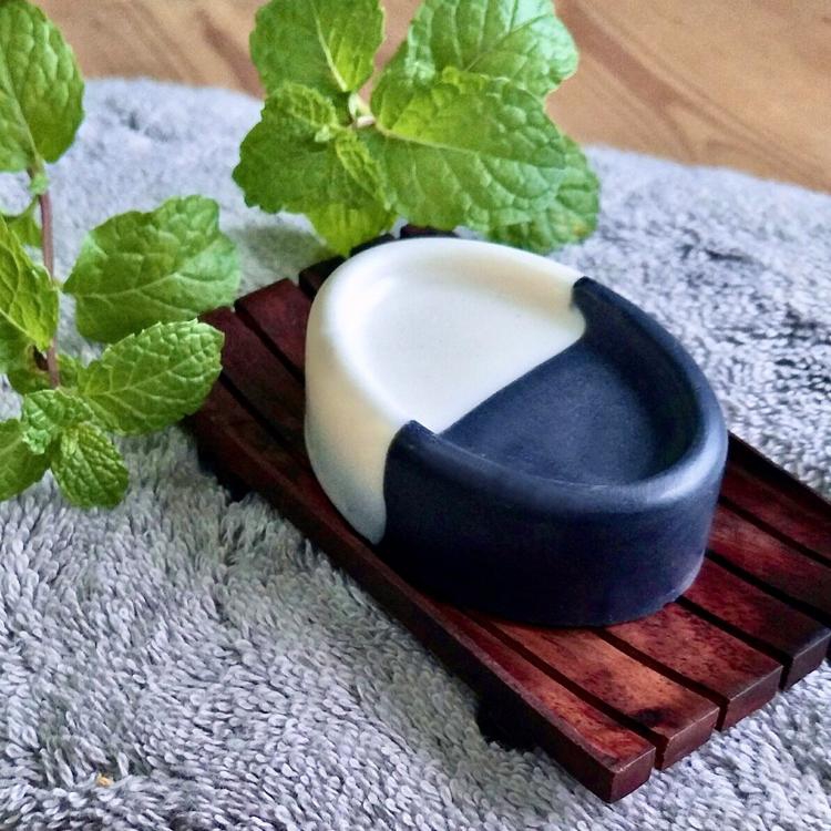 Yin and Yang Natural Handmade Face Soap for Oily Skin / Pimples / Acne / Detox - By Manja Skin