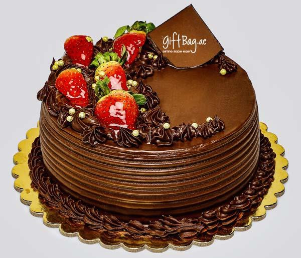 Chocolate Strawberry Cake -1kg