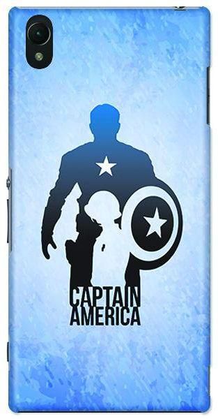 Stylizedd Sony Xperia Z3 Premium Slim Snap case cover Matte Finish - Steve Roger Vs Captain America
