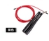 AngTop AT552 - Steel Wire Jump Rope Aluminium Handles - Black/Red