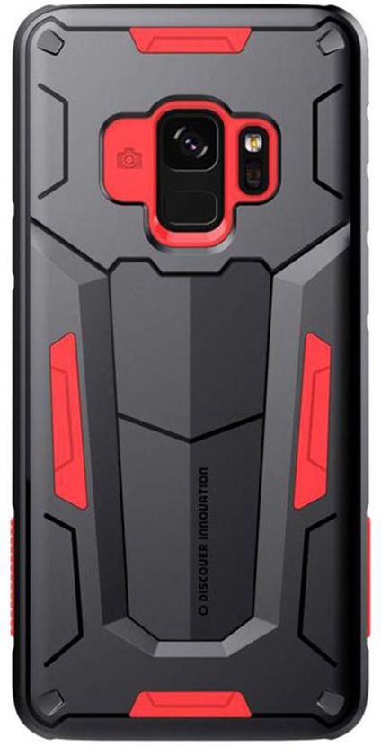 Defender 2 Case Cover For Samsung Galaxy S9 Black/Red