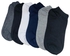 6 Pairs Of Short Men Socks, Multicolor