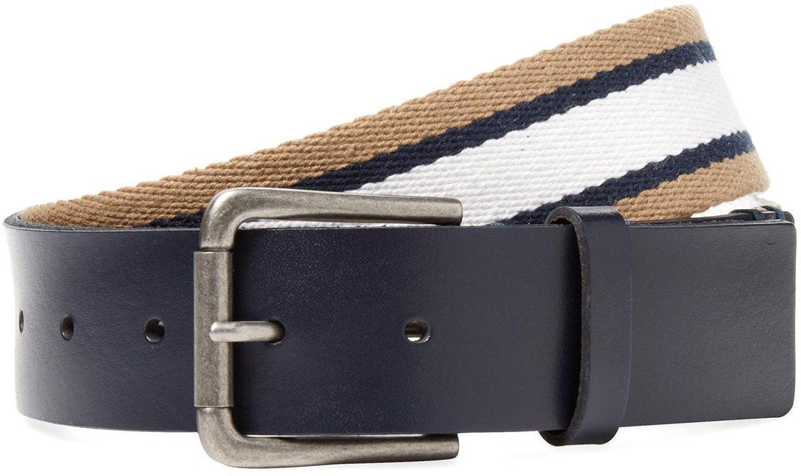Original Penguin - Striped Webbing Belt
