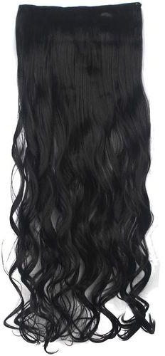 Wavy Hair Extension - 70-73 cm - Black