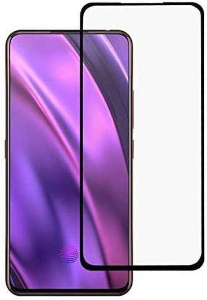 screen protector for Oppo f11 pro Full curve -black