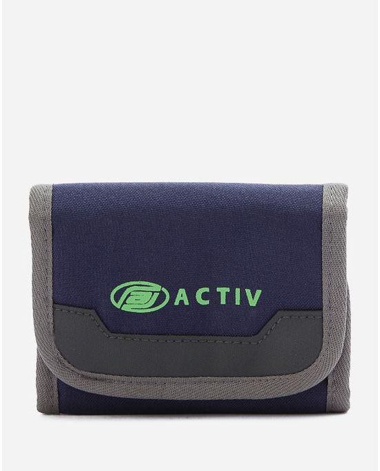 Activ Velcro Plain Wallet - Navy Blue