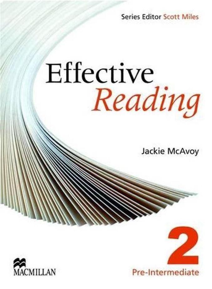 Macmillan Effective Reading Pre Intermediate Student s Book Student s Book