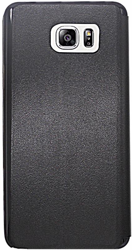 X-Level FIB Color Leather Flip Case Cover for Samsung Galaxy Note 5 - Black