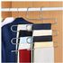 Fashion 5 Layers S Shape Stainless Steel Clothes Hangers